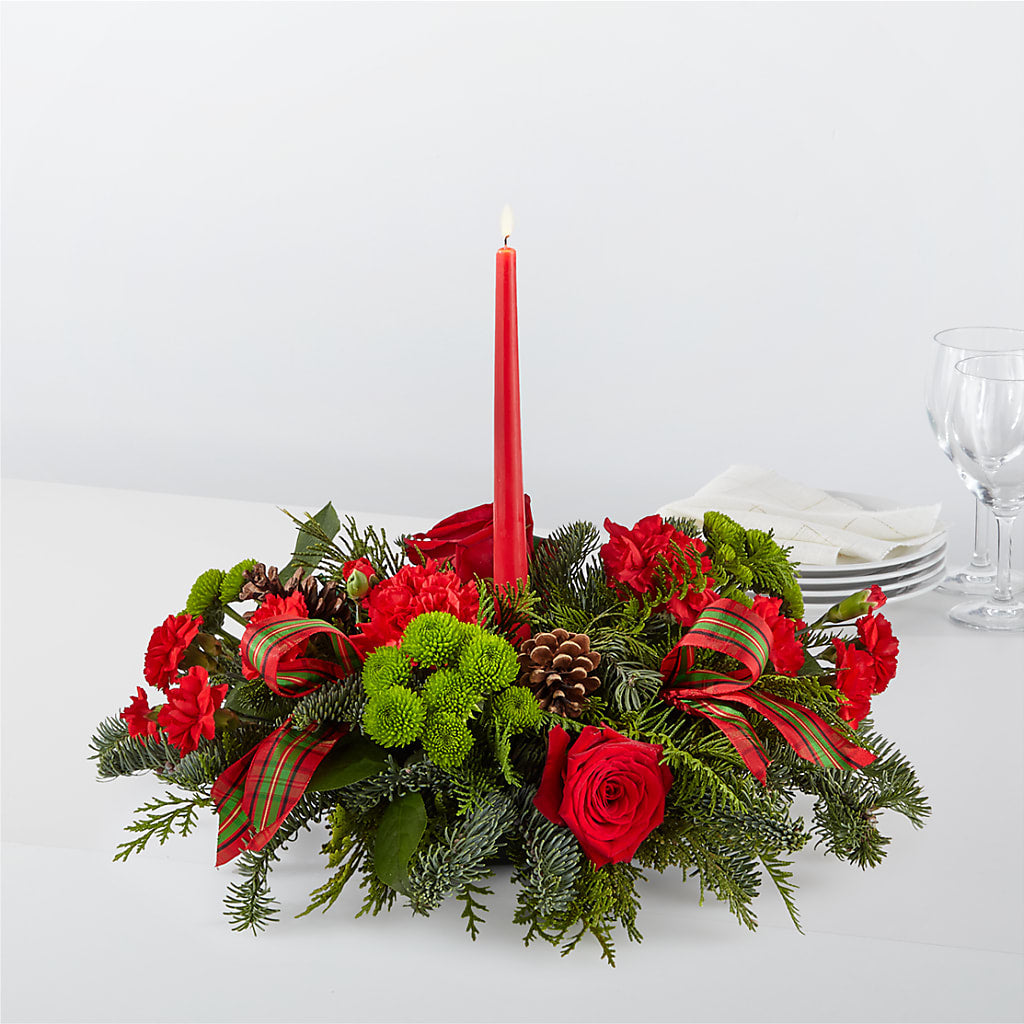By the Candlelight Centerpiece – My Flower Market, Santa Ana CA