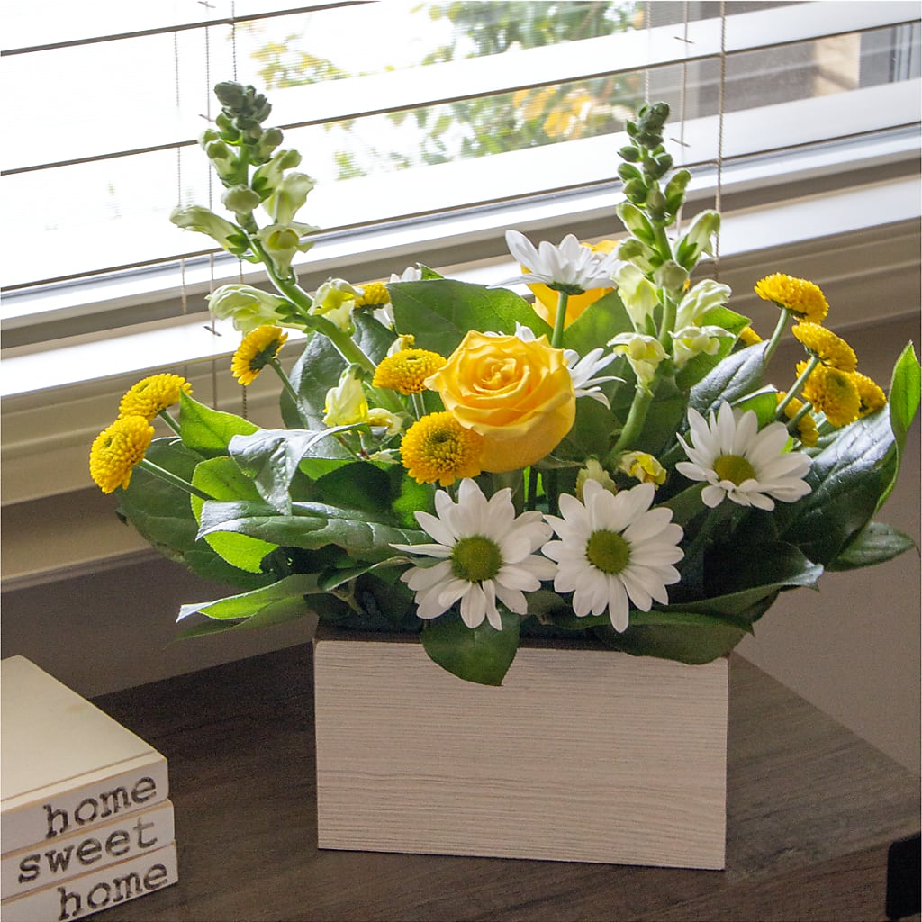 Sun Salutation Box Bouquet – My Flower Market, Santa Ana CA