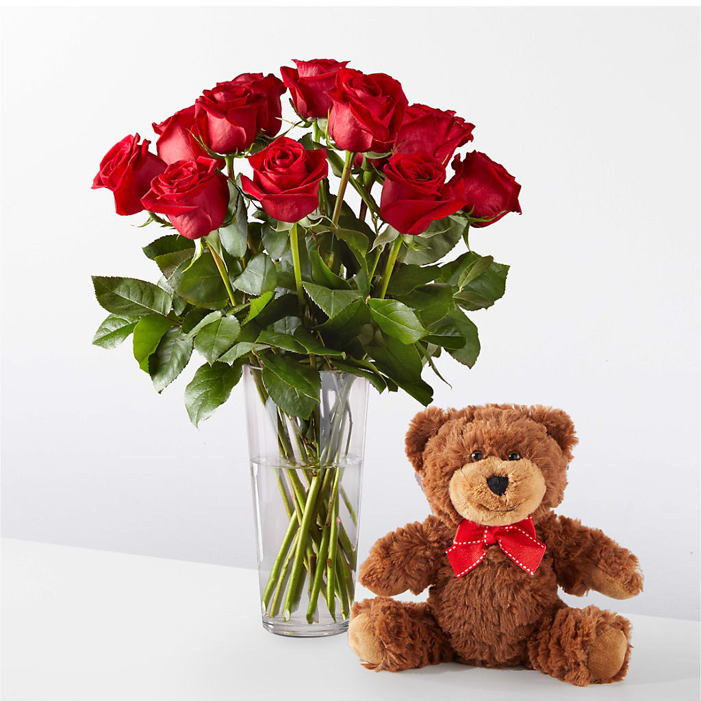 Romantic Long Stem Red Rose Bouquet Bundles – My Flower Market, Santa Ana CA