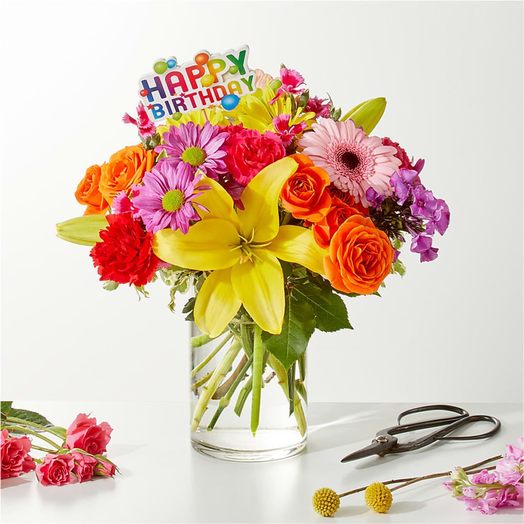 Cue the Confetti - A Florist Original – My Flower Market, Santa Ana CA