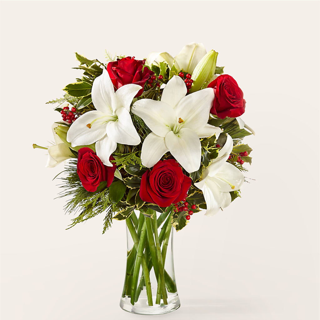 Sparkling Snowflakes Bouquet – My Flower Market, Santa Ana CA