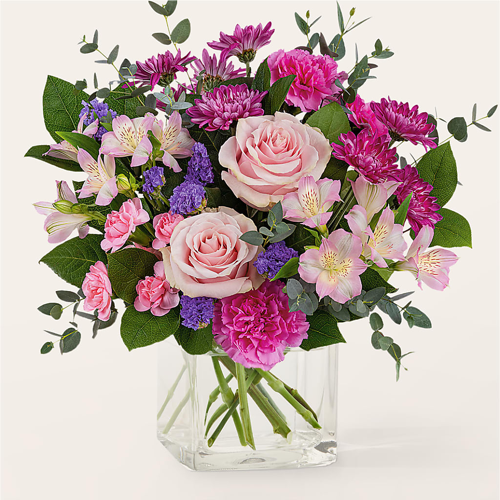 Rosy Radiance Bouquet – My Flower Market, Santa Ana CA