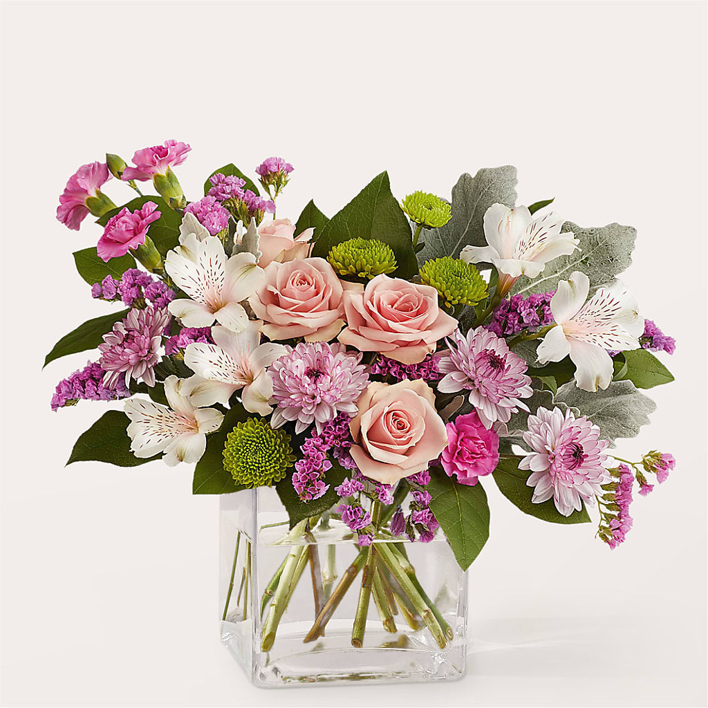 Pink Suede Bouquet – My Flower Market, Santa Ana CA