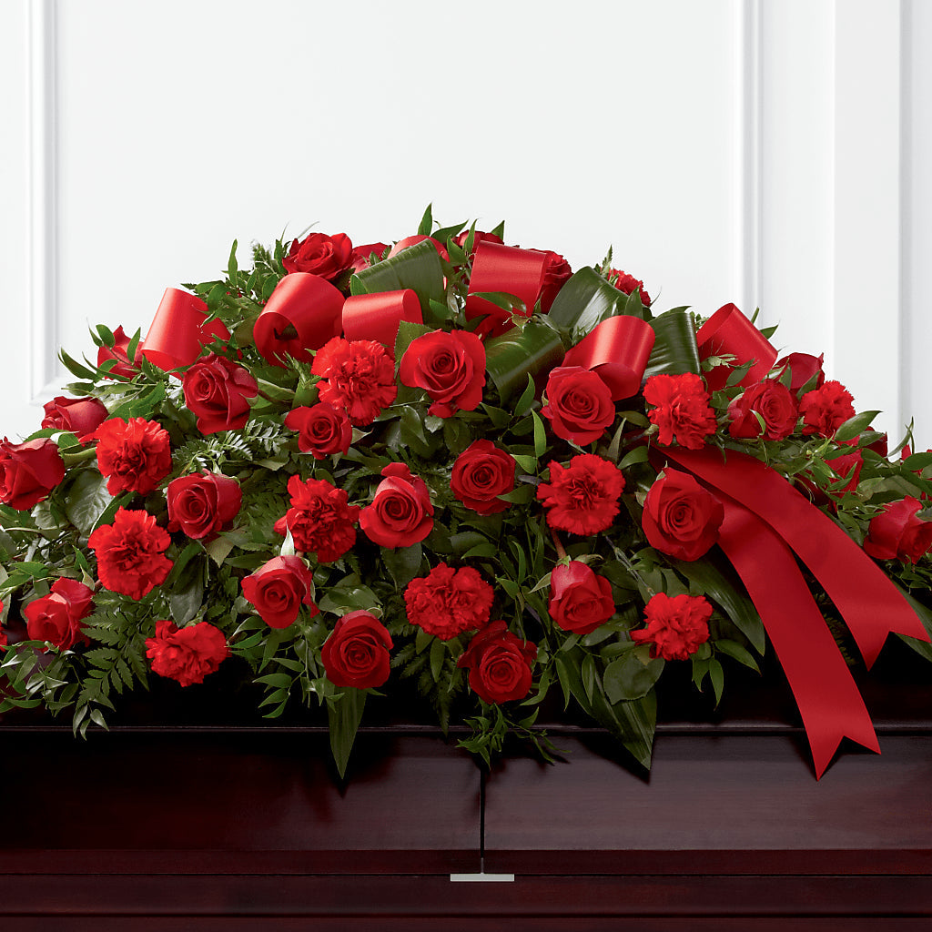 Tribute of Life Casket Spray – My Flower Market, Santa Ana CA