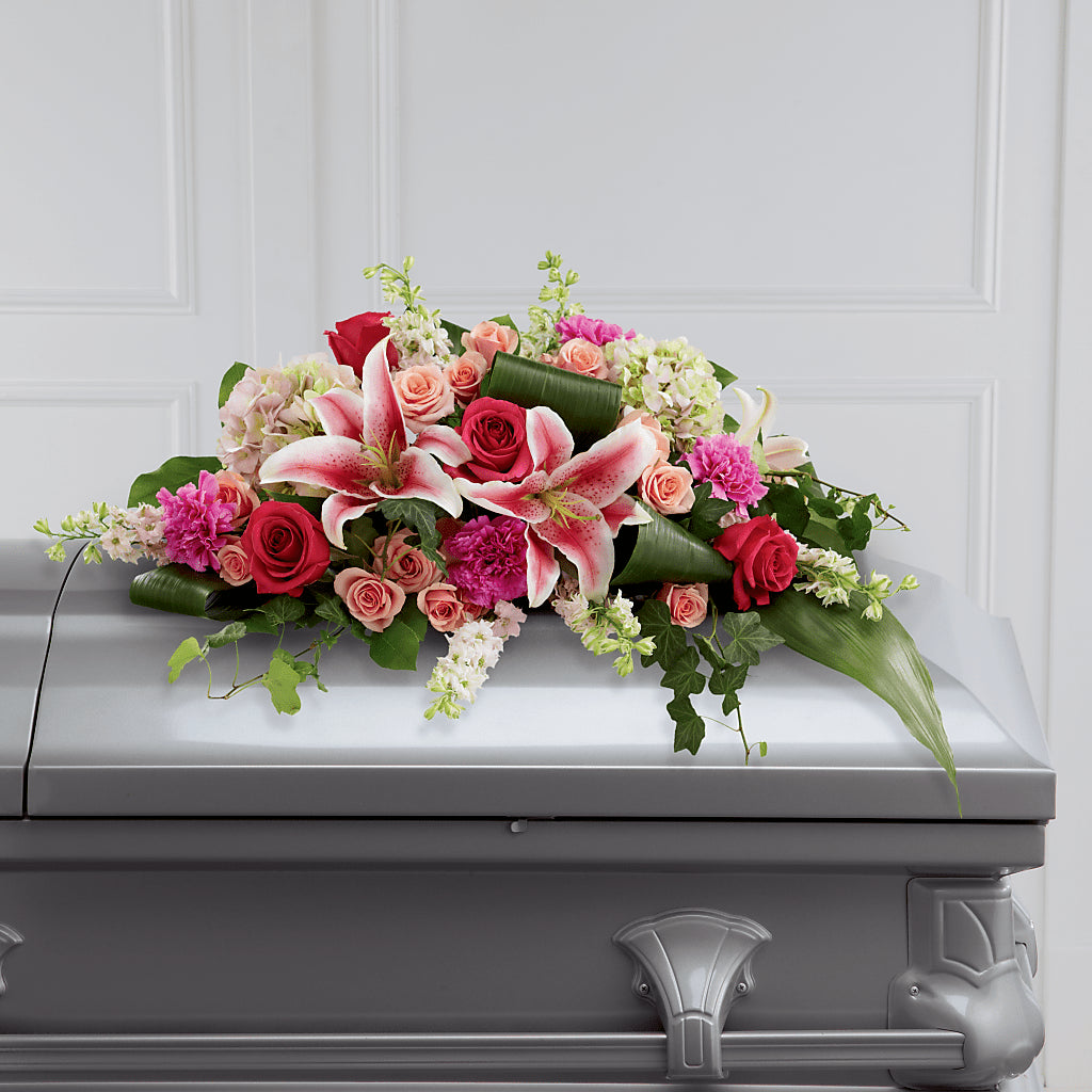 Splendid Grace Casket Spray – My Flower Market, Santa Ana CA
