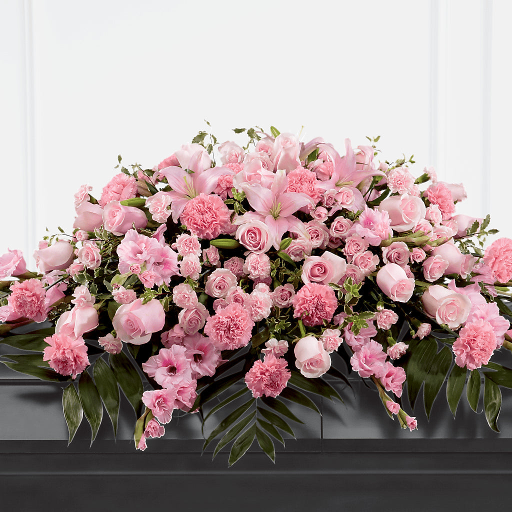 Garden of Comfort Casket Spray (Standard) – My Flower Market, Santa Ana CA