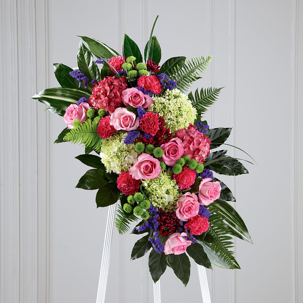 Refreshing Mix Standing Spray – My Flower Market, Santa Ana CA