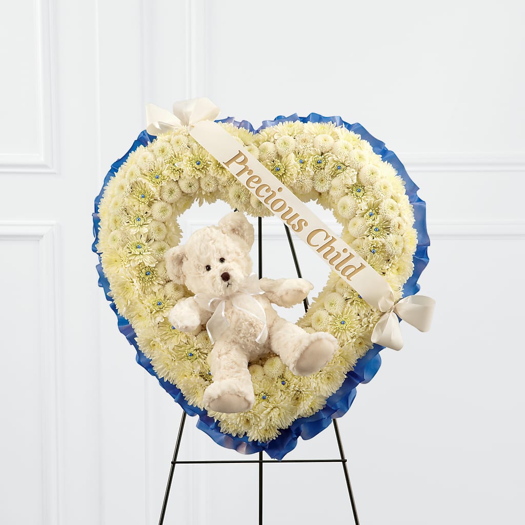 Precious Child Standing Heart – My Flower Market, Santa Ana CA