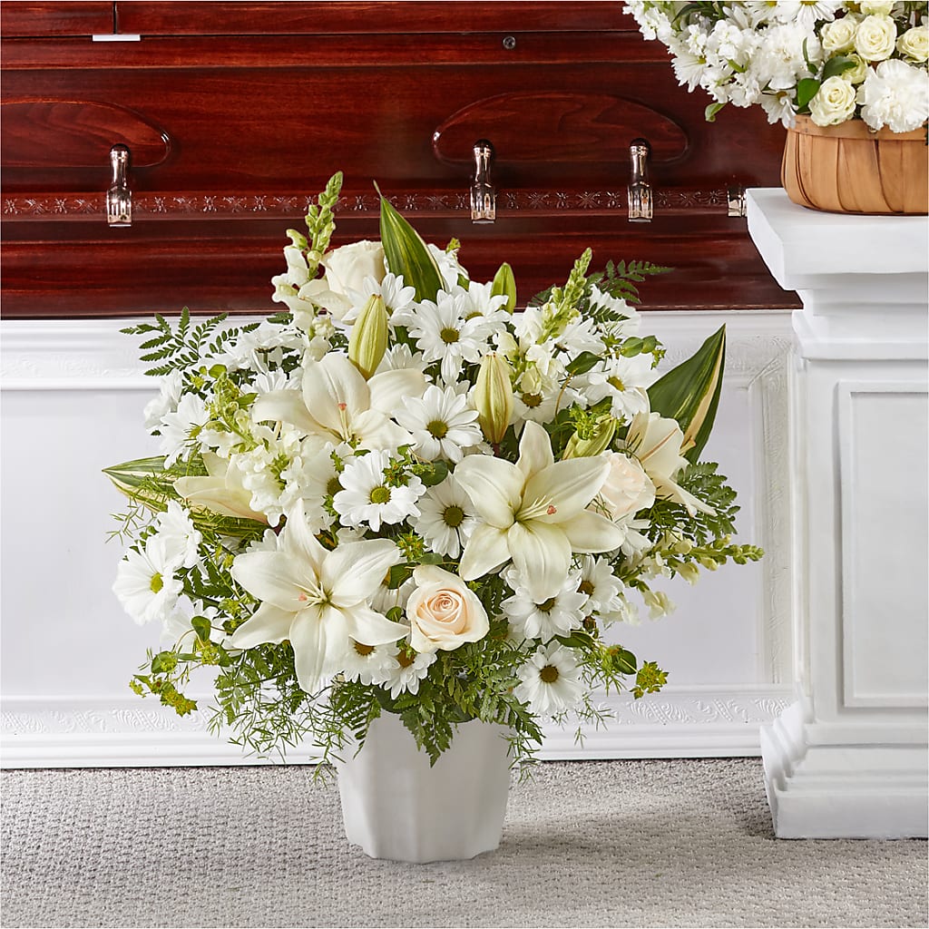 Thoughts of Tranquility Floor Basket – My Flower Market, Santa Ana CA