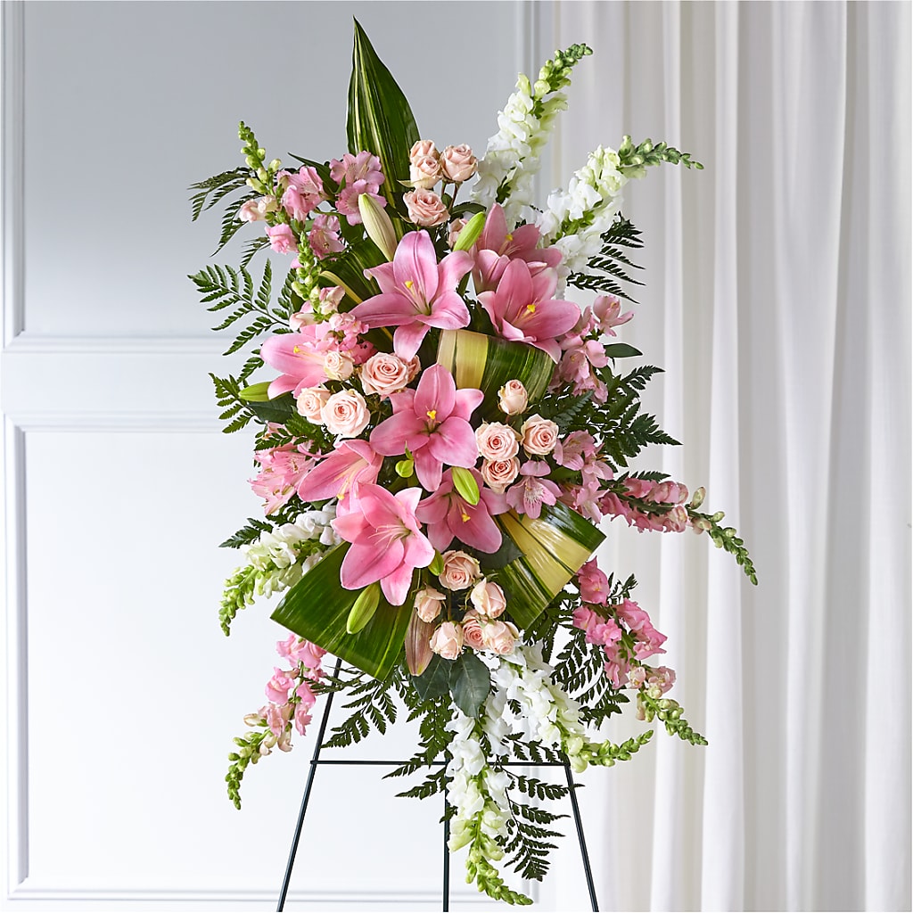 Elegant Embrace Standing Spray – My Flower Market, Santa Ana CA
