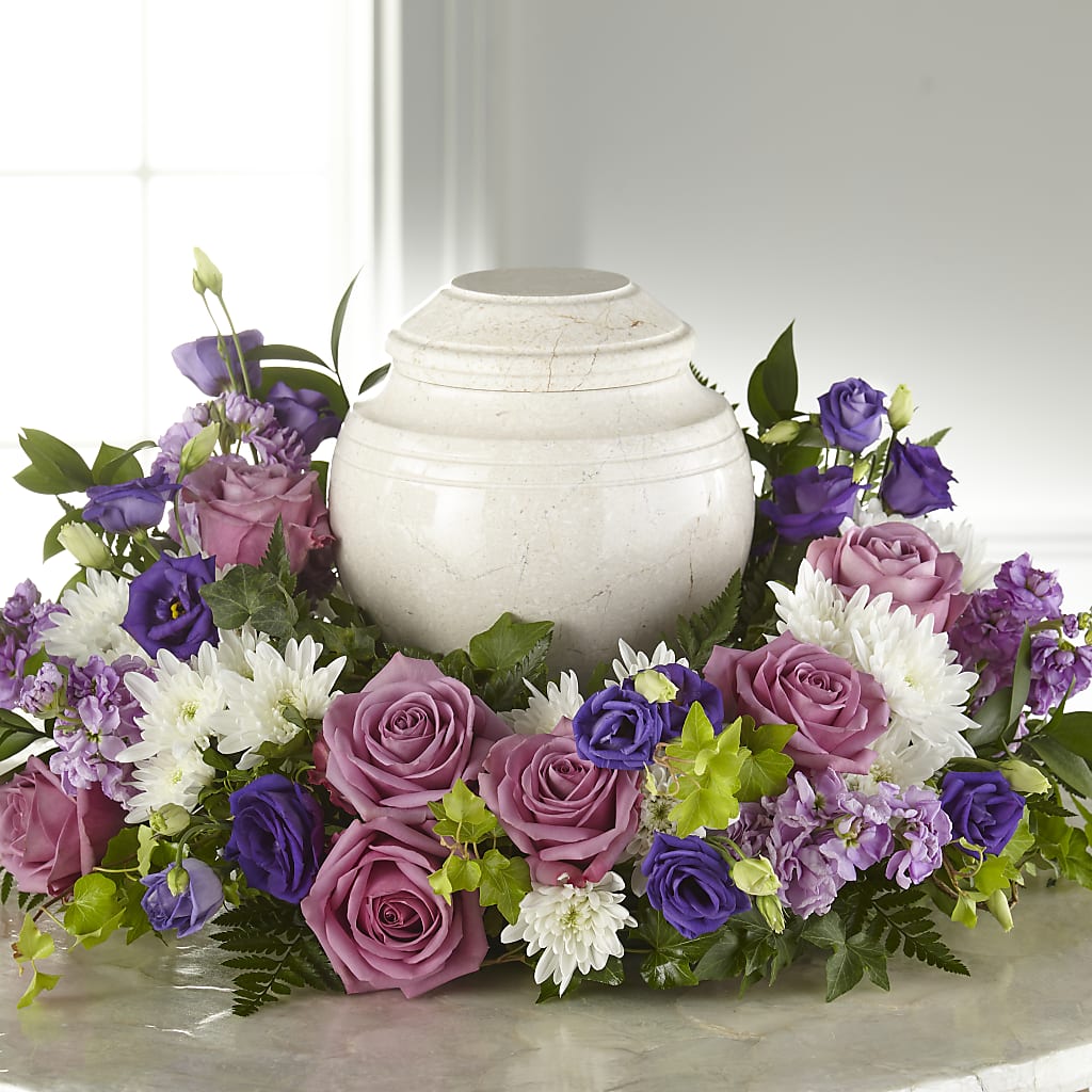 Blooming Sympathy Cremation Adornment – My Flower Market, Santa Ana CA