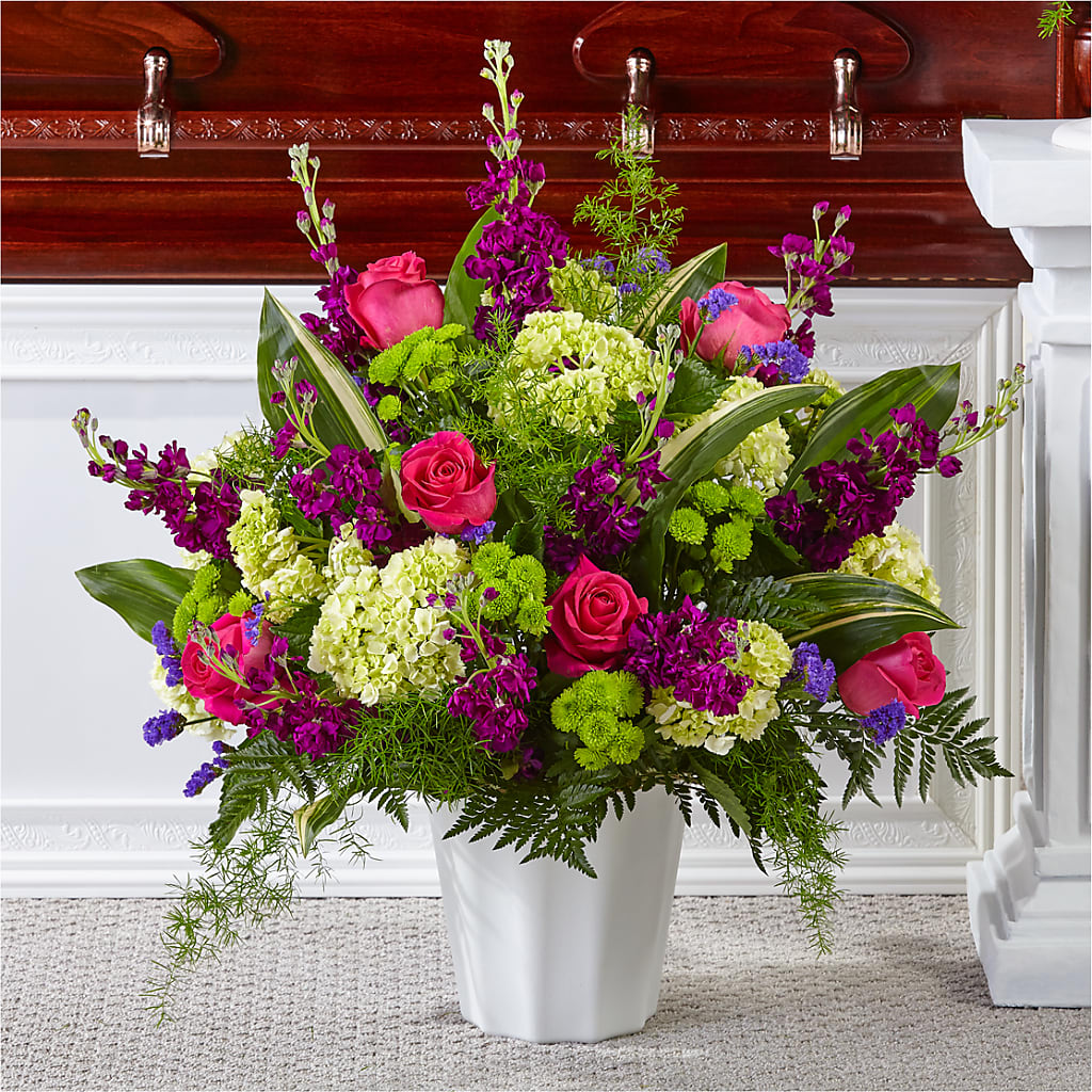 Beautiful Horizons Floor Basket – My Flower Market, Santa Ana CA