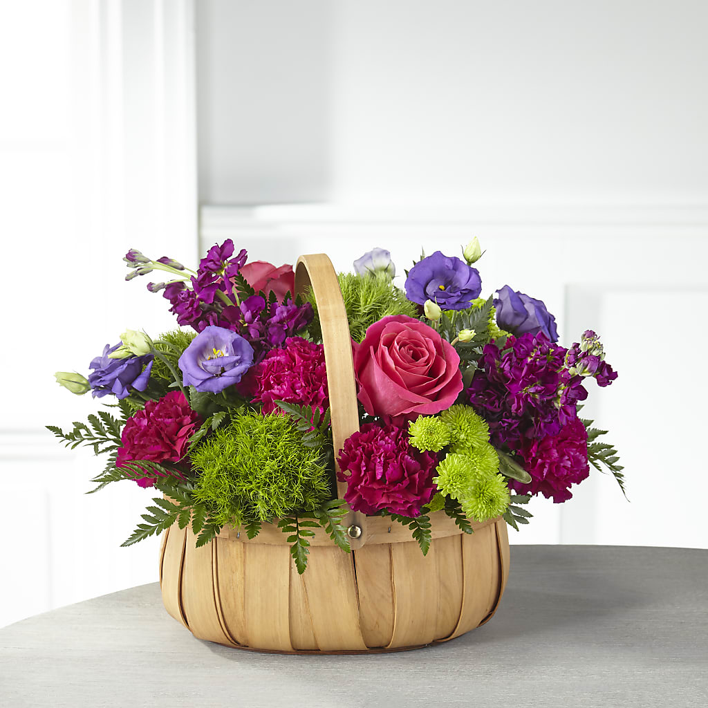 Serene Sanctuary Basket – My Flower Market, Santa Ana CA