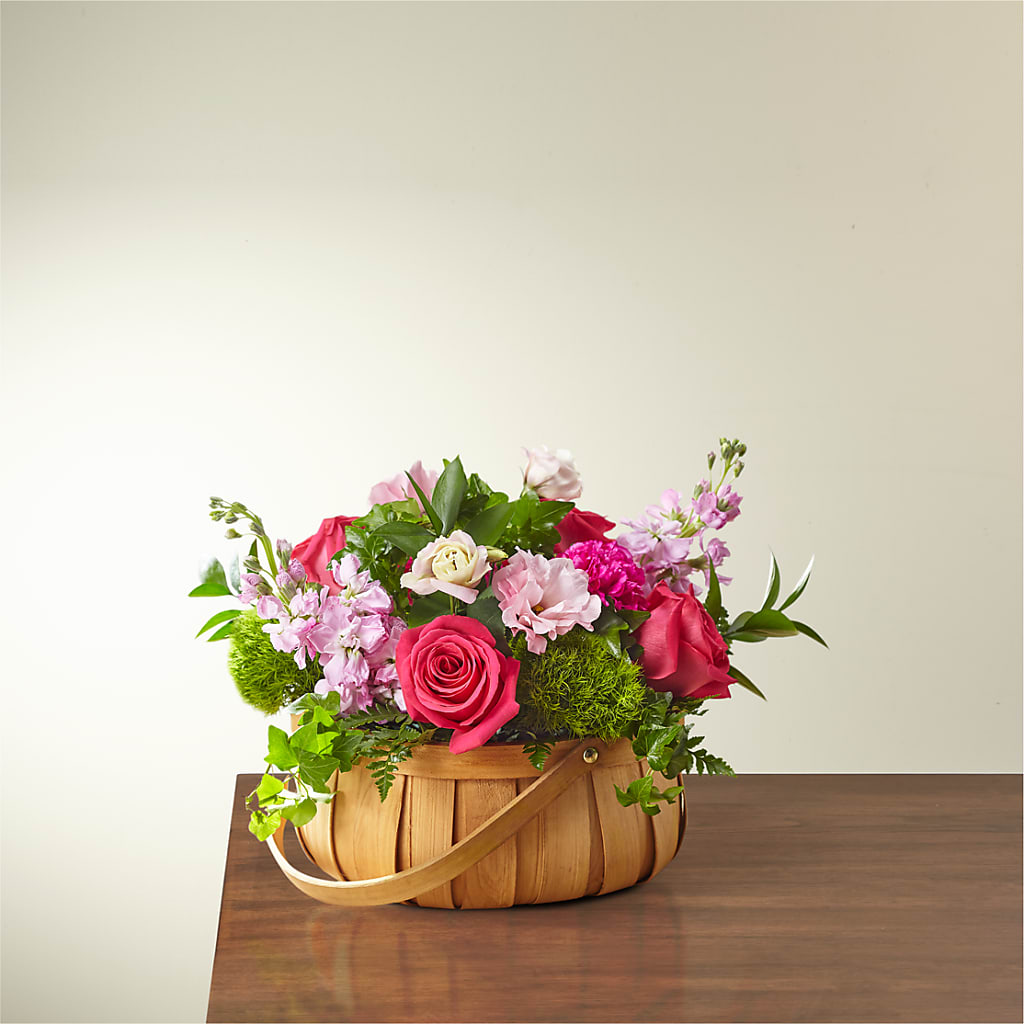 Radiance in Bloom Basket – My Flower Market, Santa Ana CA