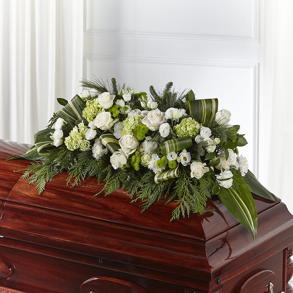 Hopeful Gesture Casket Spray – My Flower Market, Santa Ana CA