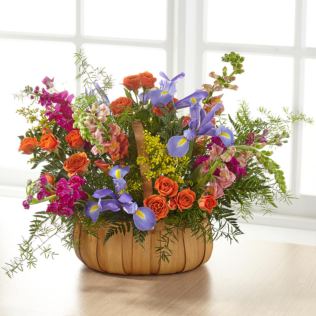 Garden of Life Basket – My Flower Market, Santa Ana CA