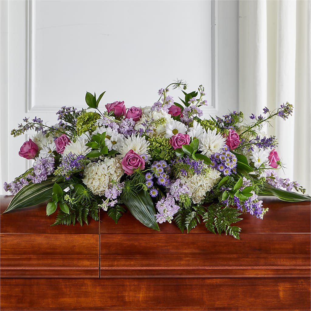 Meadows of Serenity Casket Spray – My Flower Market, Santa Ana CA