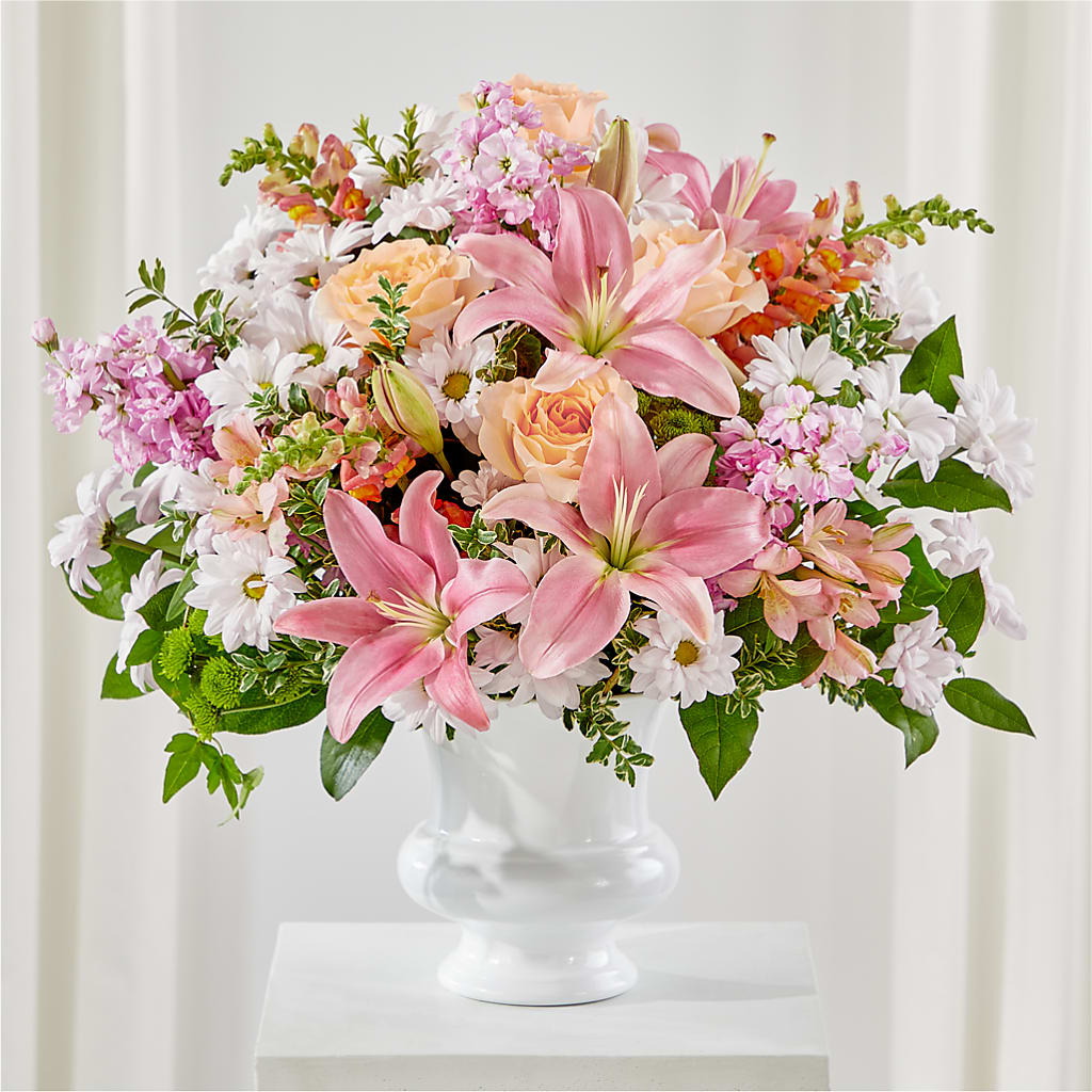 Heartfelt Gesture Urn Arrangement – My Flower Market, Santa Ana CA