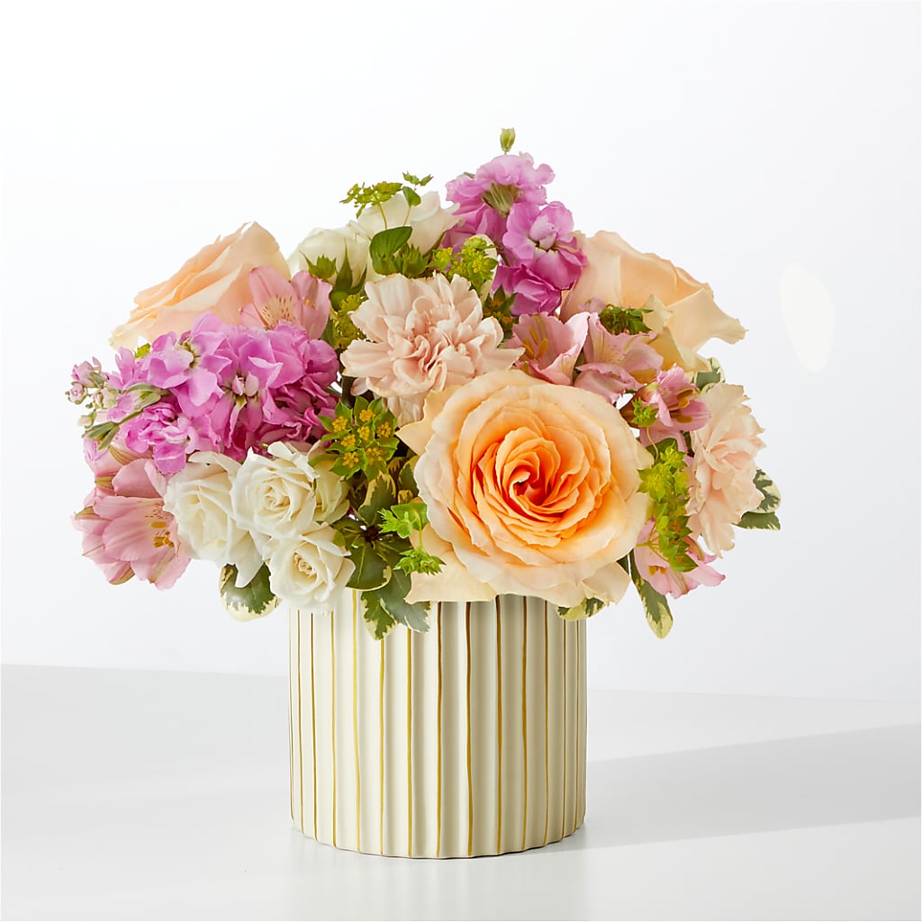 Paradise Bouquet with Ivory Vase – My Flower Market, Santa Ana CA