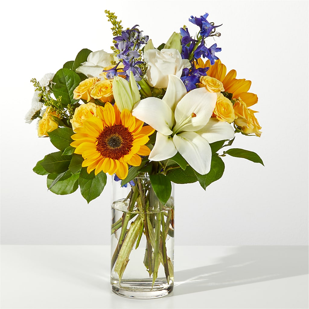 Wonderfully Sunny Bouquet – My Flower Market, Santa Ana CA