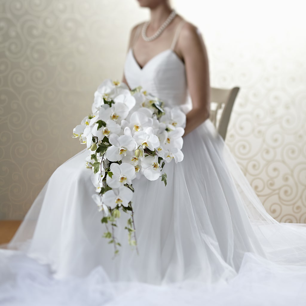 Classic White Bouquet – My Flower Market, Santa Ana CA