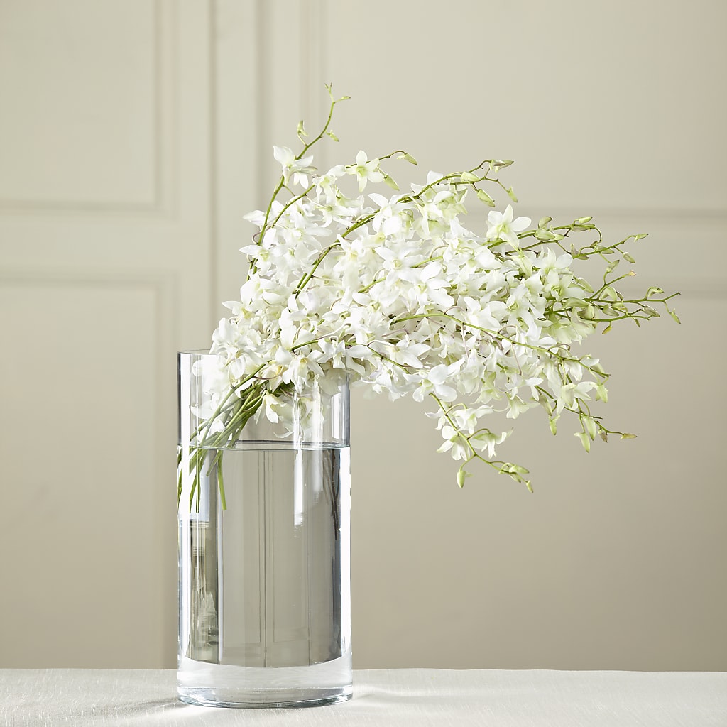 White Dendrobium Bouquet – My Flower Market, Santa Ana CA