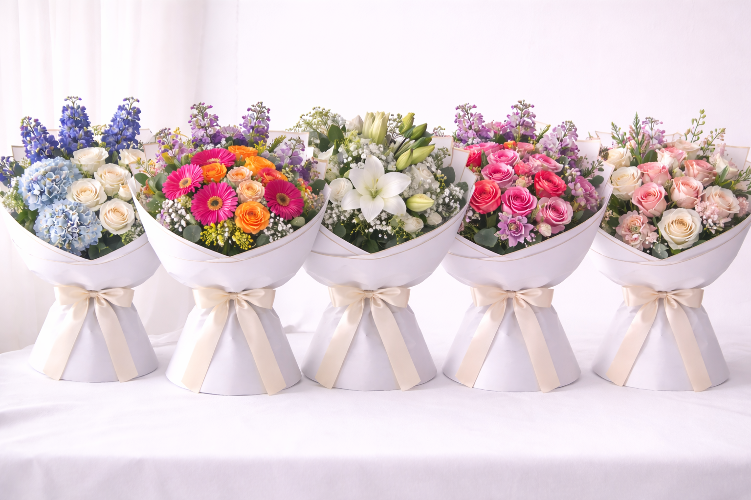 Wrapped Bouquets