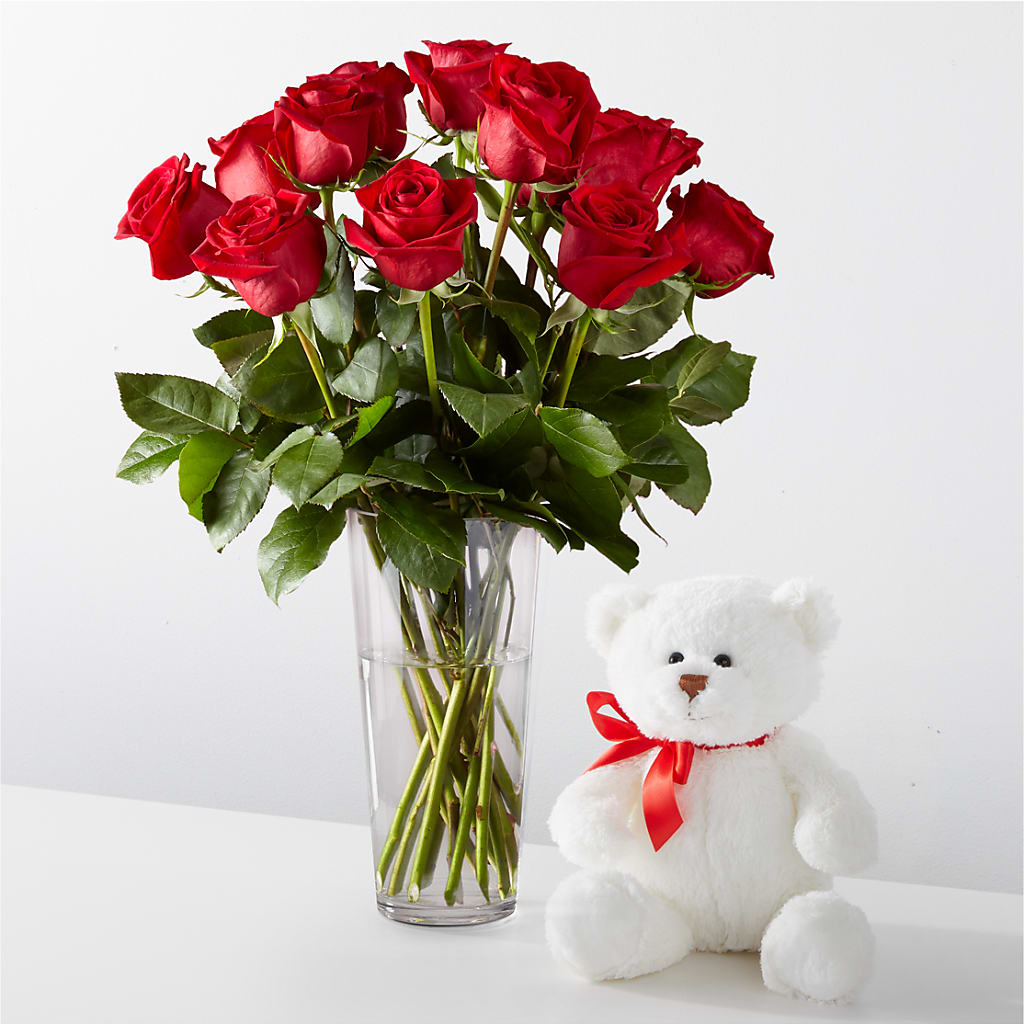 Romantic Long Stem Red Rose Bouquet Bundles –  My Flower Market, Santa Ana CA