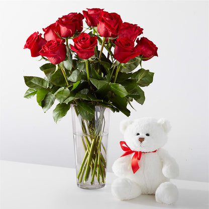 Romantic Long Stem Red Rose Bouquet Bundles –  My Flower Market, Santa Ana CA