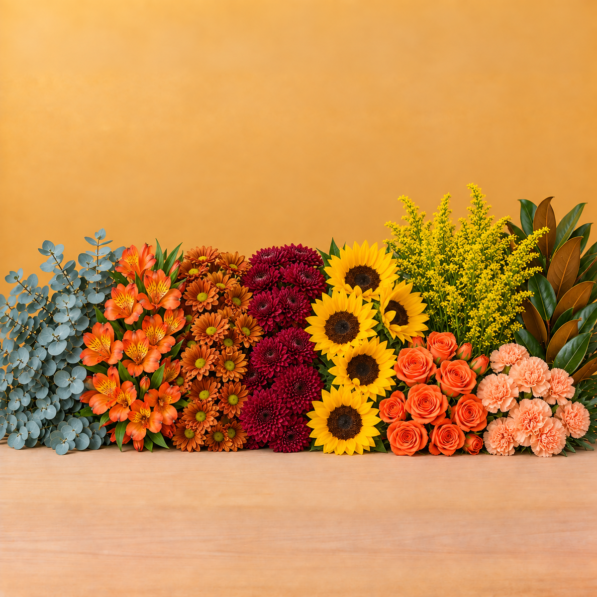 Autumn Harvest DIY Bulk Flower Box –  My Flower Market, Santa Ana CA