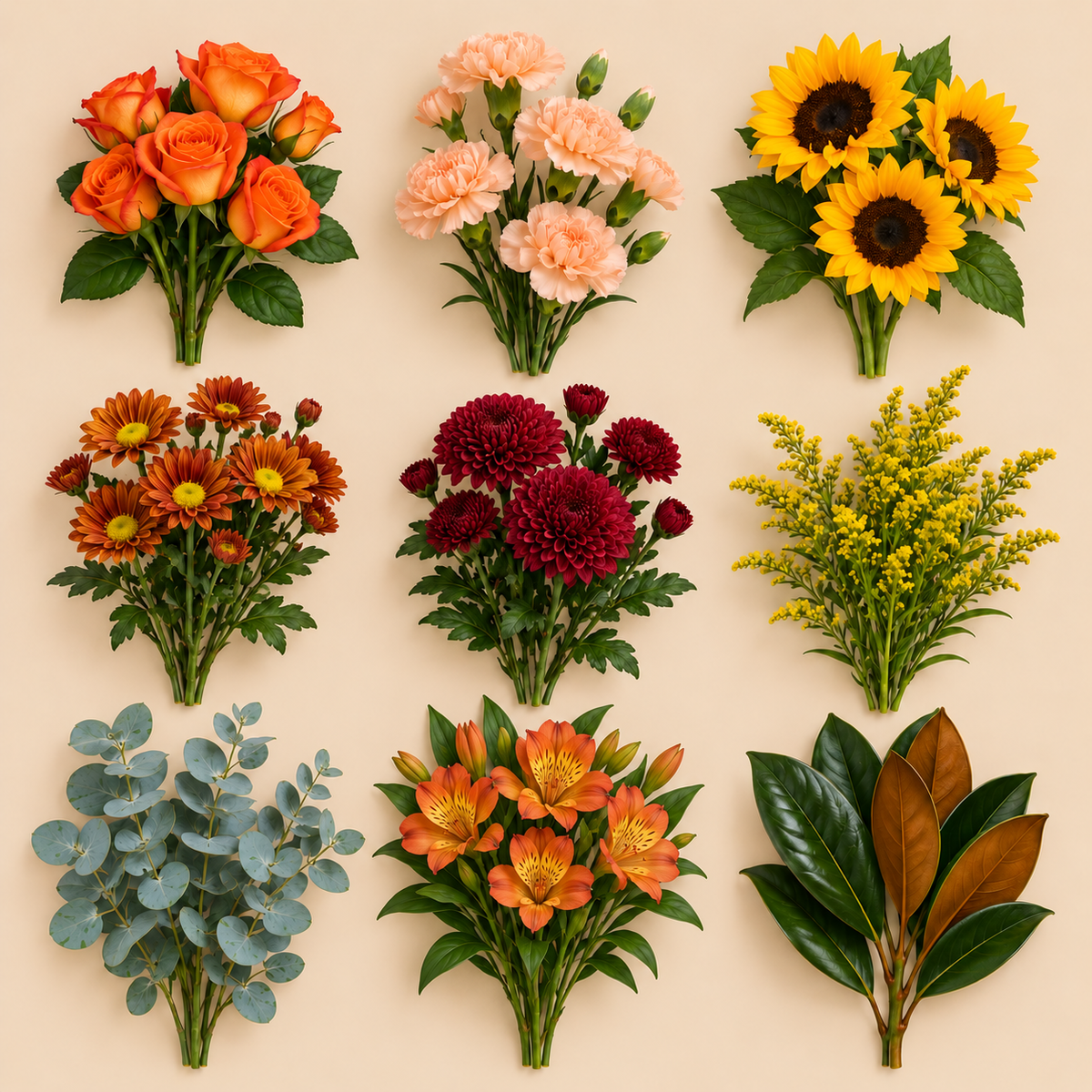 Autumn Harvest DIY Bulk Flower Box –  My Flower Market, Santa Ana CA