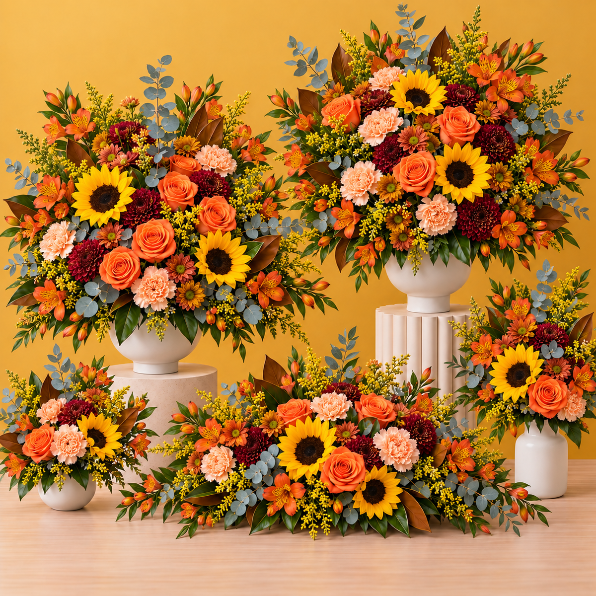 Autumn Harvest DIY Bulk Flower Box –  My Flower Market, Santa Ana CA
