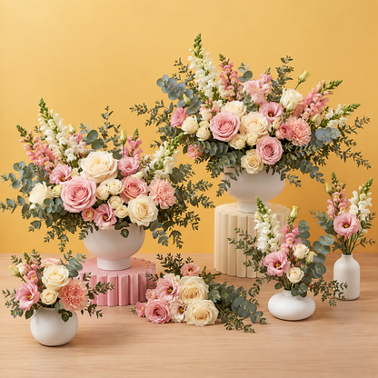 Blush & Cream DIY Flower Box –  My Flower Market, Santa Ana CA