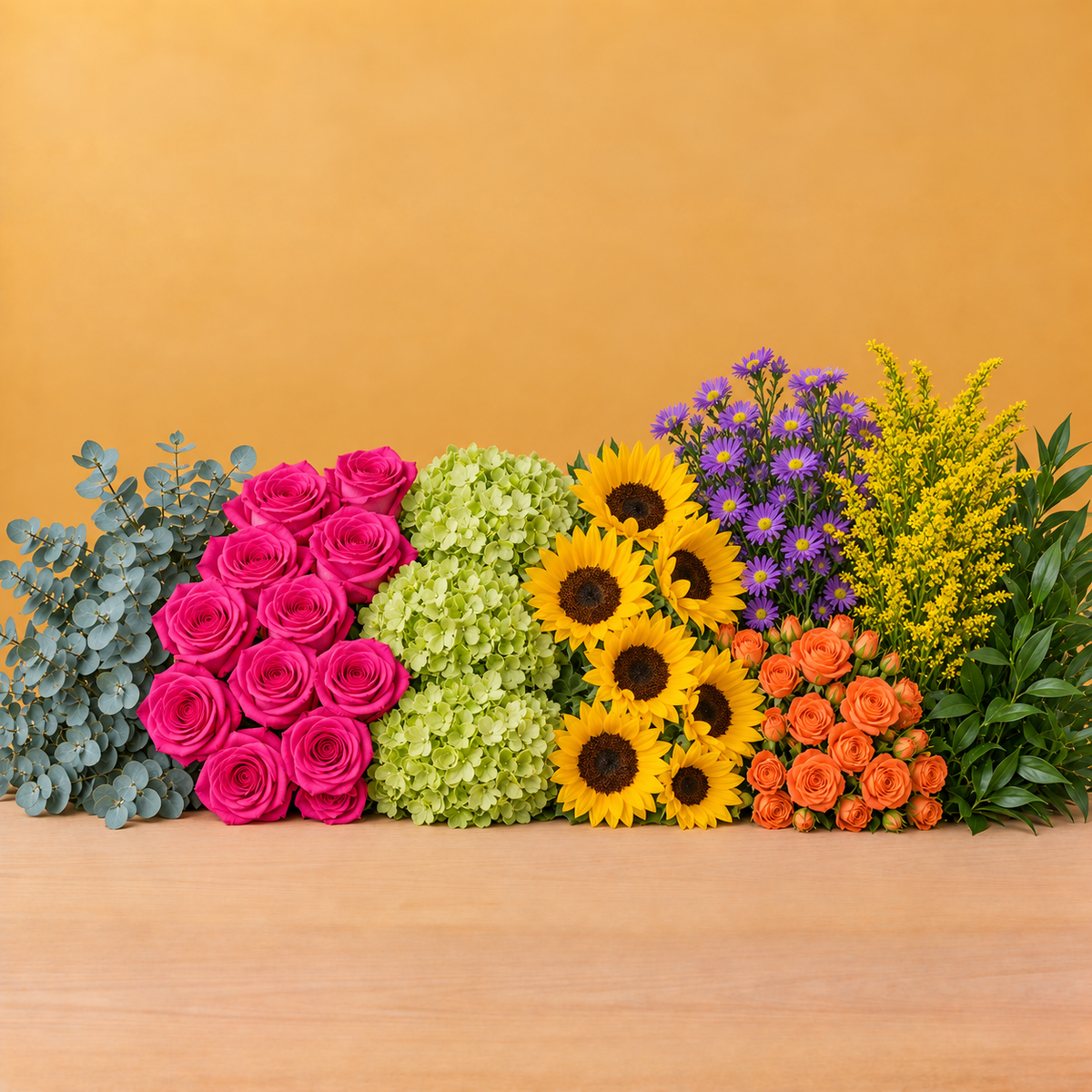 Sunshine Garden DIY Bulk Flower Box –  My Flower Market, Santa Ana CA