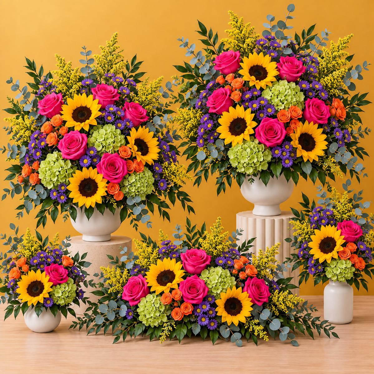 Sunshine Garden DIY Bulk Flower Box –  My Flower Market, Santa Ana CA