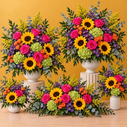Sunshine Garden DIY Bulk Flower Box –  My Flower Market, Santa Ana CA