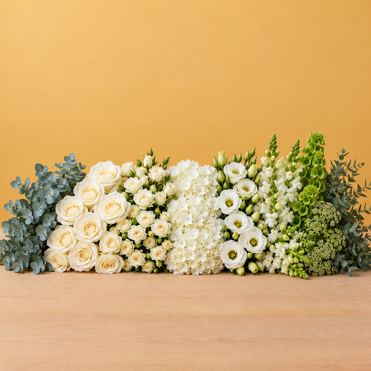 White & Green DIY Flower Box –  My Flower Market, Santa Ana CA