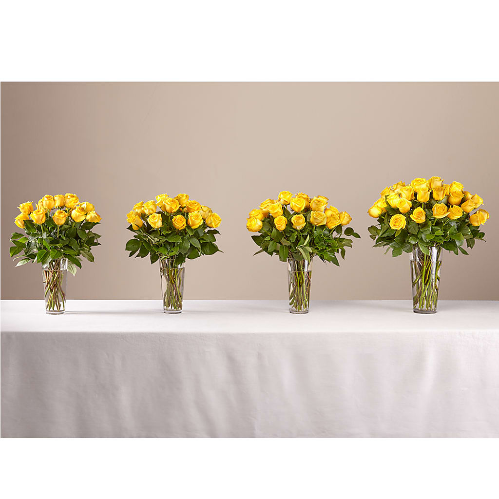 Long Stem Yellow Rose Bouquet –  My Flower Market, Santa Ana CA