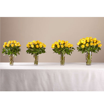 Long Stem Yellow Rose Bouquet –  My Flower Market, Santa Ana CA