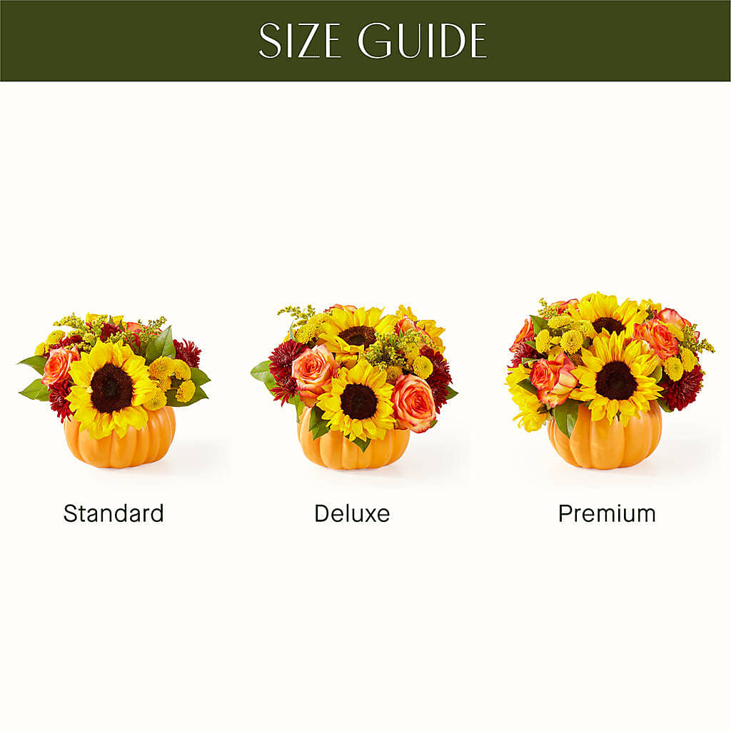 Golden Gourd Pumpkin Bouquet –  My Flower Market, Santa Ana CA