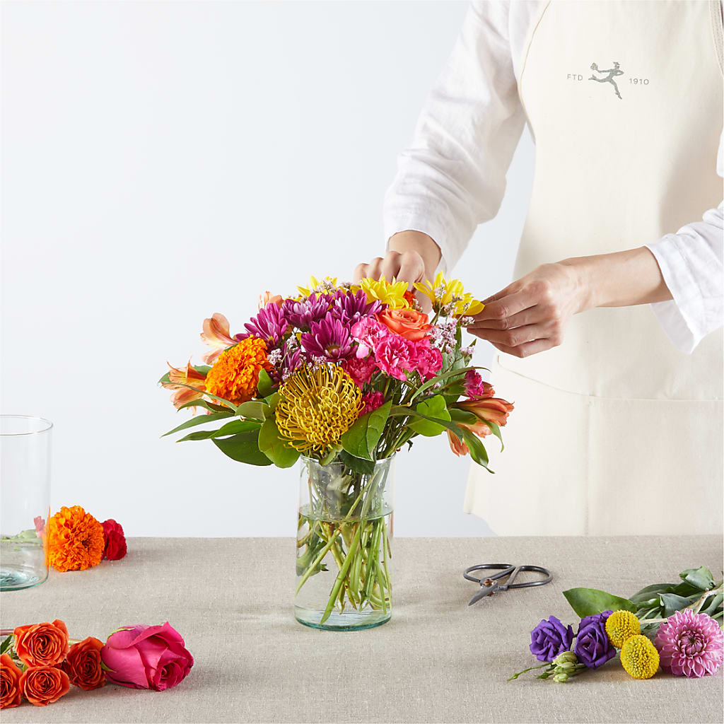Feast of Color – A Florist Original –  My Flower Market, Santa Ana CA