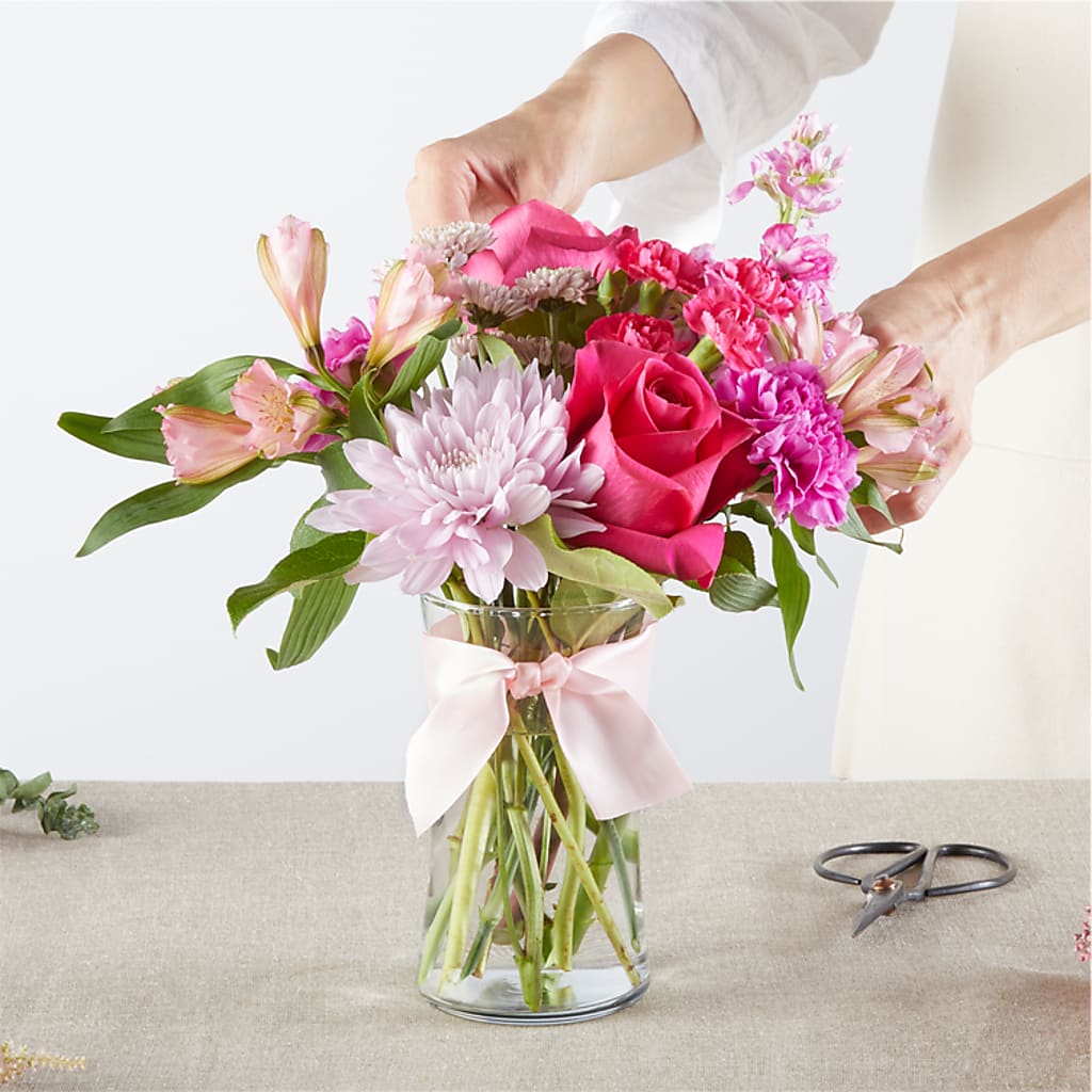 Pink Ribbon - A Florist Original –  My Flower Market, Santa Ana CA