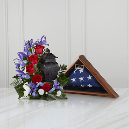 Patriotic Tribute Arrangement –  My Flower Market, Santa Ana CA