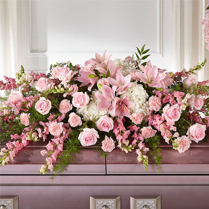 Life & Remembrance Casket Spray –  My Flower Market, Santa Ana CA