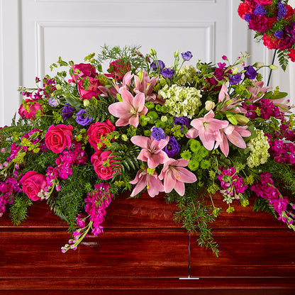 Radiant Tribute Casket Spray –  My Flower Market, Santa Ana CA
