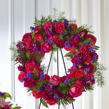 Calming Colors Wreath –  My Flower Market, Santa Ana CA