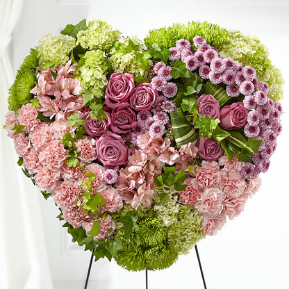 Heartwarming Standing Heart –  My Flower Market, Santa Ana CA