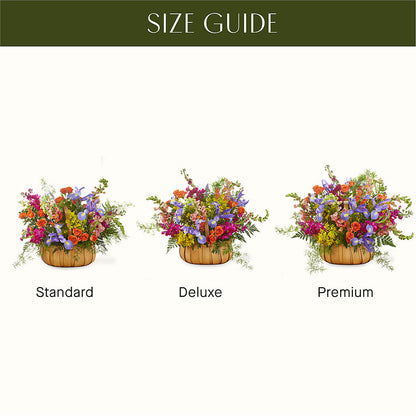 Garden of Life Basket –  My Flower Market, Santa Ana CA