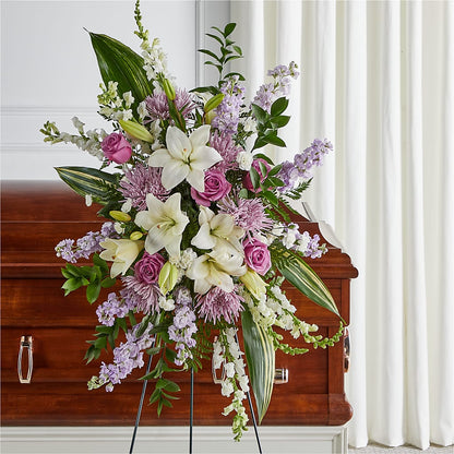Grateful Hearts Standing Spray –  My Flower Market, Santa Ana CA