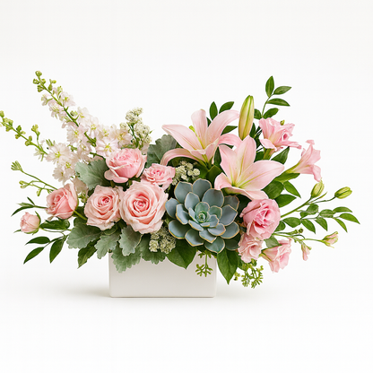 Soft Blush Garden –  My Flower Market, Santa Ana CA
